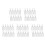 50Pcs 30Ml Plastic Squeezable Tip Applicator Bottle Refillable Dropper Bottles with Needle Tip Caps for Glue DIY 1