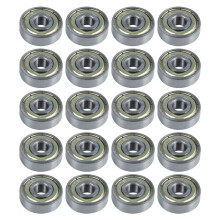 20X Silver Metal 627Z Deep   Bearing  Bearing 7mm X 22mm X 8mm