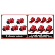 2 Set Lockout Tagout Kit Lock Out Tag Out Kits Electrical Lockout Kit,Electrical Lockout Tagout Kit