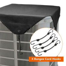 Air Conditioner Cover Outdoor Units Winter or Summer AC Defended Heavy Duty Top Air Conditioner Cover D