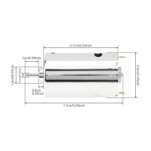 10X RS555 High Torque Micro-Motor 12-24V for DIY Electric Tools, Drills, and Mills