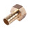 3pcs 12mm Hose Barb 1/2BSP Female Thread Quick Joint Connector Adapter Gold 2
