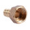 3pcs 12mm Hose Barb 1/2BSP Female Thread Quick Joint Connector Adapter Gold 5