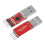 6 Pezzi CP2102 USB 2.0 A TTL 5 Pin Adattatore Seriale Modulo Convertitore Seriale USB A TTL per UART STC 3,3 V e 5 V 4