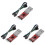 6 Pezzi CP2102 USB 2.0 A TTL 5 Pin Adattatore Seriale Modulo Convertitore Seriale USB A TTL per UART STC 3,3 V e 5 V 2