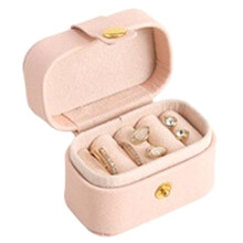 Jewelry Travel Case, Portable Storage Case Display Storage Box for Girls Womens Rings Earrings Necklaces