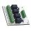 2X Double Door Interlocking Relay Module for Door Interlock System Fail Safe Lock 69Lx60Wx15H(mm) for Egress Control 7