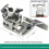 2X Advanced 3-Needle Coverstitch Sewing Machine Right  Guide Presser Foot 5.6mm 4