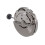 2X 21 Gioielli per Miyota 8215 Hack Second Stop Data Window Movimento Meccanico Automatico Accessori per Orologi 5