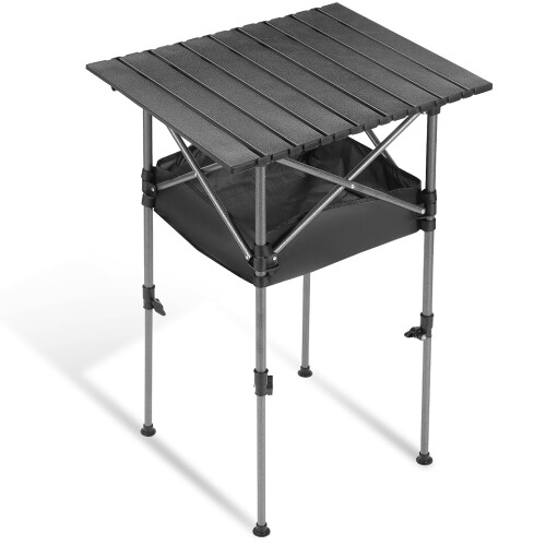 1Compact Inklapbare Campingtafel Verstelbaar En Draagbaar
