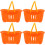 4St Plastic Speelwinkelmandje Voor Peuters En Kleuters 1
