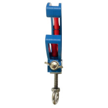 4X Cable Laying Roller Helper Adjustable Clamp Pulley Cable Wire Threading Tool Cable Tray Roller Cable Threading