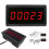 3X RS5135 5 Digits Electronic Counter DC12-24V 0-99999 LED Digital Panel Meter Totalizing Type Electronic Counter 3
