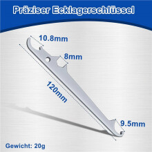Set of 6 Steel Window Adjustment Tool Set for Window and Doors, Window Fittings, Replacement Parts