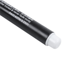 6 X Fabric Pens Permanent Colors for DIY Textile Clothes T-Shirt Shoes White