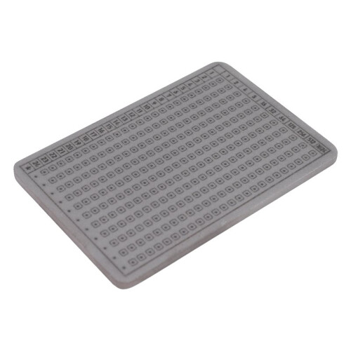 2X Palavra para Memorizar: Placa de Aço Gravada - Frase-Chave