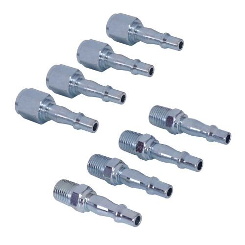 12x 1/4 BSP Air  Hose Fitting Coupling Quick Release Connector Male/Female 2