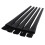 5 Pcs 1.5 x 0.5cm Black Plastic Round Handle Anti Static ESD Brush 2