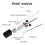 2X Upgrade Hotend Kit for  K1C Hotend Replaceable Nozzle Brass 0.4mm for K1 MAX Hotend Kit 3D Printer 6