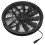 2X Solar Panel Fan Kit 10in 100W Waterproof Solar Panel Round Ventilation Case Exhaust Fan 4