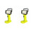 2X 18 LED Work Lights Lanterns Camping Lamp Torch Searchlight Flashlight Spotlight for  18V Lithium Battery 1