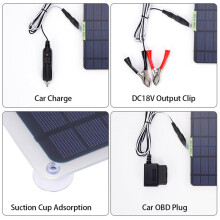 3X 20W Solar Panel 12V 10A Battery Controller Car Charger Outdoor Battery Supply for Vehicle Battery with OBD Plug