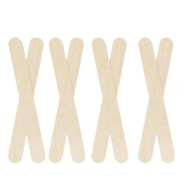 500Pcs Bâtonnets de en Bois de 6 Pouces de Long X 3/4 Pouces de Large Bâtonnets de Friandises Bâtonnets de Glace pour les Travaux Manuels