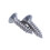 400X Stainless Steel Flat  Phillips Self-Tapping Screw 12X3mm Silver 5