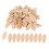 600Pcs No.20 Assorted Wood Biscuits for Tenon Machine Woodworking Biscuit Jointer 4