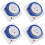 4X 24 Hour Timer Socket Mechanical Program Timer  Socket 125v Wall Outlet Protector  Saveing(US Plug) 1