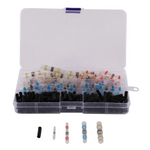 250Pcs welding gland heat shrinkable butt wire connector terminal kit