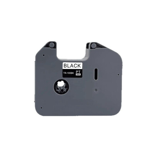 1PCS TR-100BK Black Ribbon Compatible for  Ribbon Printer PT-E800TK 800T PT-850TKW