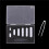 3X Magnetisch RüHrstäBchen Gemischte GrößE PTFE Magnet RüHrstäBchen RüHrstäBchen, Typ-B Set 3