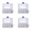 1360pcs M3 Hex Socket Screw Nut Stainless Steel M3 Screws Nuts Assortment Kit Fastener 1