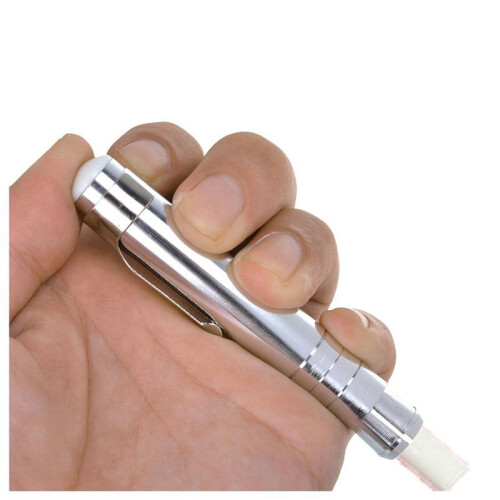 12 STK Silver Aluminiumlegering Chalk Keeper Hållare