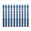 60Pcs High Hardness Eccentric Drill Precision Drilling 6mm Glass Tile Ceramic Punching Rock Slab Triangle Drill Bit 3