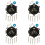 4X for Rain Bird DRKCP/CPF Replacement Diaphragm for CP, CPF, DV, , DAS Series Valves 1