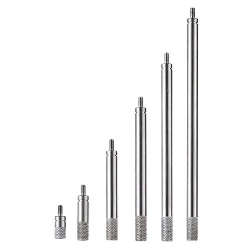 60pcs Dial Indicator Extension Stem Rod Set M2.5 Thread,10-100mm Extend Rod,Measurement for Dial & Digital Indicators 1
