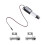 2X Micro-Type Linear Actuator,1In Stroke,90N/20.3lb,Speed 9.5mm/S Electric WaterproofActuator Motor LinearActuator 12V 2
