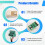 3X Sauna Furnace External Control Probe Wire Temperature Control Probe Sauna Room External Control Sensor Probe 9