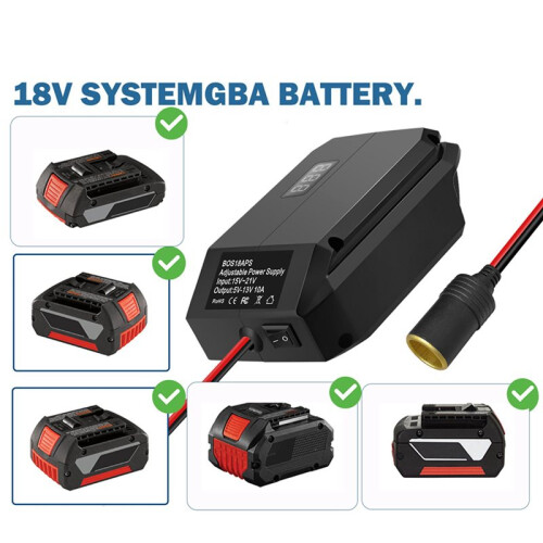 2X for  18V Battery,18V To12V Power Wheels Battery Adapter ,Step Down Converter Regulator