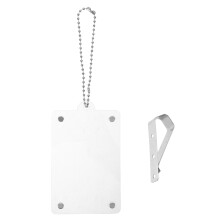 1Set Auto Spiegel Foto Frame Met Verstelbare Ketting Kleurrijk