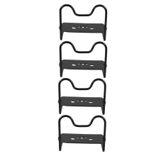 4St Carbonstalen Matrasgrippers, Antislip Voor Metalen Bedframes