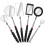 12Pc LED Telescoping Inspection Mirror,Retractable LED Mechanical Mirror Tool,Retractable Under Vehicle Detection Mirror 2