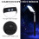 12Pc LED Telescoping Inspection Mirror,Retractable LED Mechanical Mirror Tool,Retractable Under Vehicle Detection Mirror 4