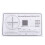 4X Microscope Correction Ruler Optical Micrometer Correction Sheet Precision Instrument Film Calibration Plate,B 8