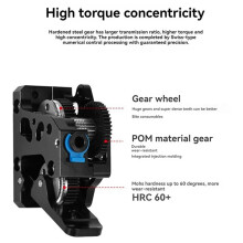 2X HGX-Extruder, Kit D'Engrenages D'Extrudeuse HGX 2,4 0,1 Engrenage de Haute Précision Extrudeuse en Acier Trempé Accessoires D'Impression 3D