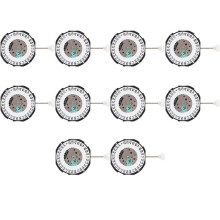 10X Watch Movement,Three Hands Movement Movement Quartz Watch Movement, SL28 for Watch Repair Men(Single Calendar)