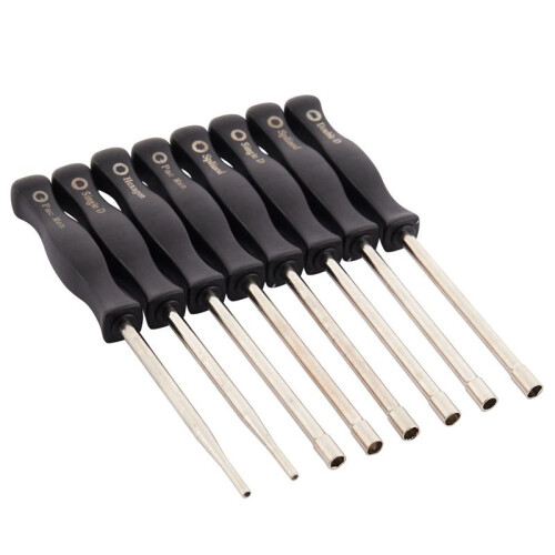 48 Pcs Screwdriver Carburetor Adjustment Tool Single D Double D Hexagon Hex Socket Kit Set 1