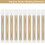 20Pcs Impulse Sealer Replacement Parts 8 Inch Heat Seal Strips Replacement Elements Grip Impulse Sealer Heating Elements 2
